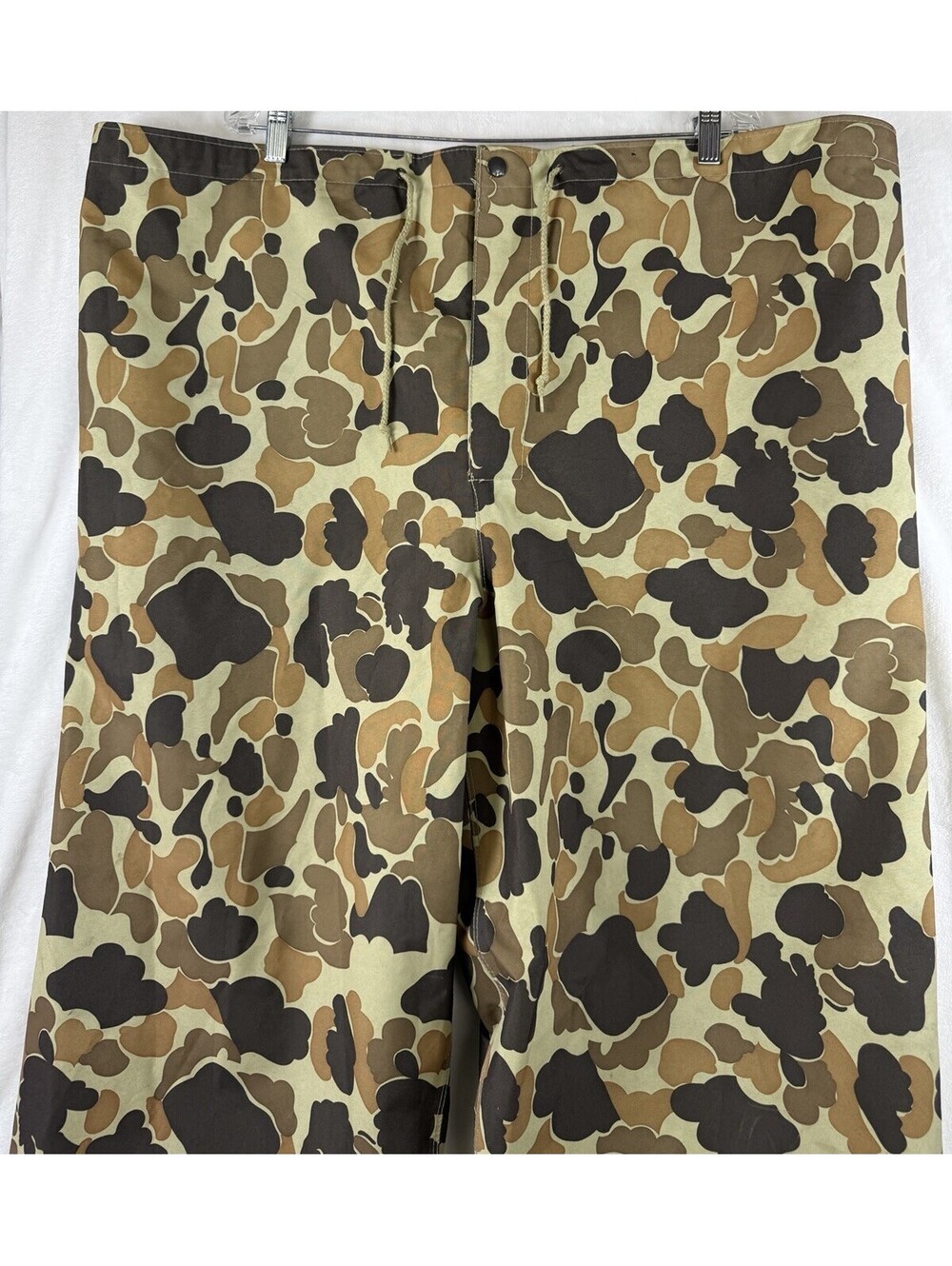 LL Bean XL Duck Hunting Pants Waterproof Camo Mens